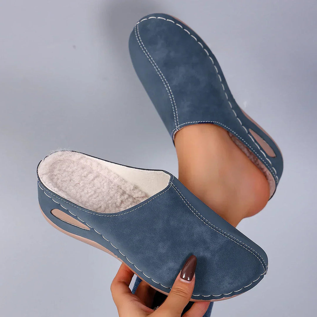 Rosie Orthopaedic Slippers - Blue